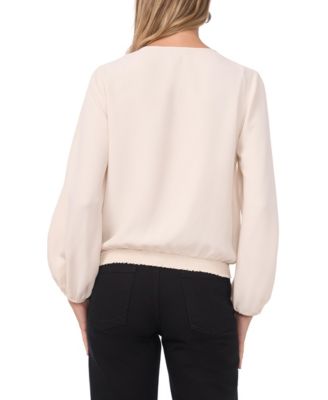 Women's Long-Sleeve Half Placket Top
