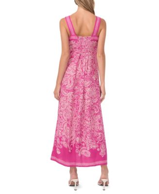 Women's Thick Strap Sleeveless Maxi Dress