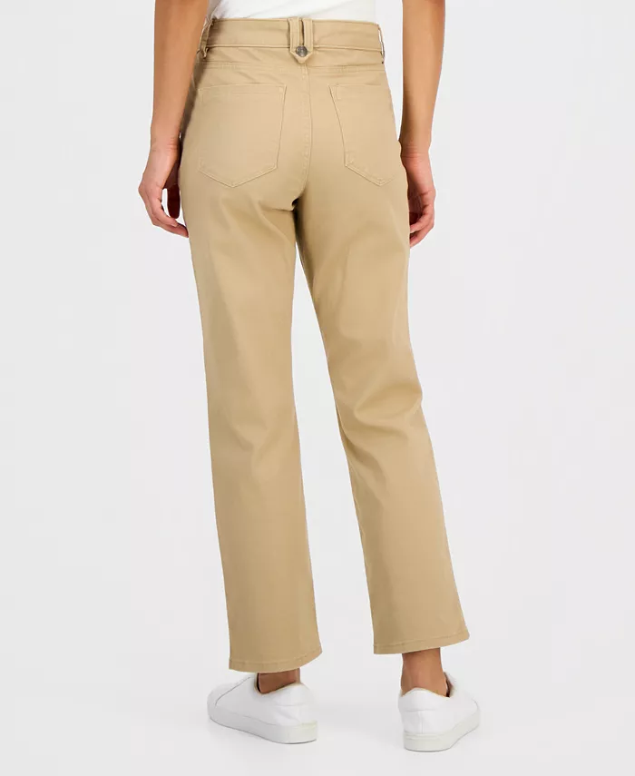 Women's Mid-Rise Bay Straight Jeans - thumbnail 4