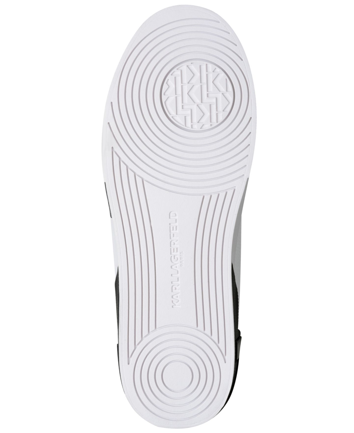 Женские кроссовки KARL LAGERFELD PARIS Melora Lace-Up, цвет: Яркий белый / Чёрный — фото 5