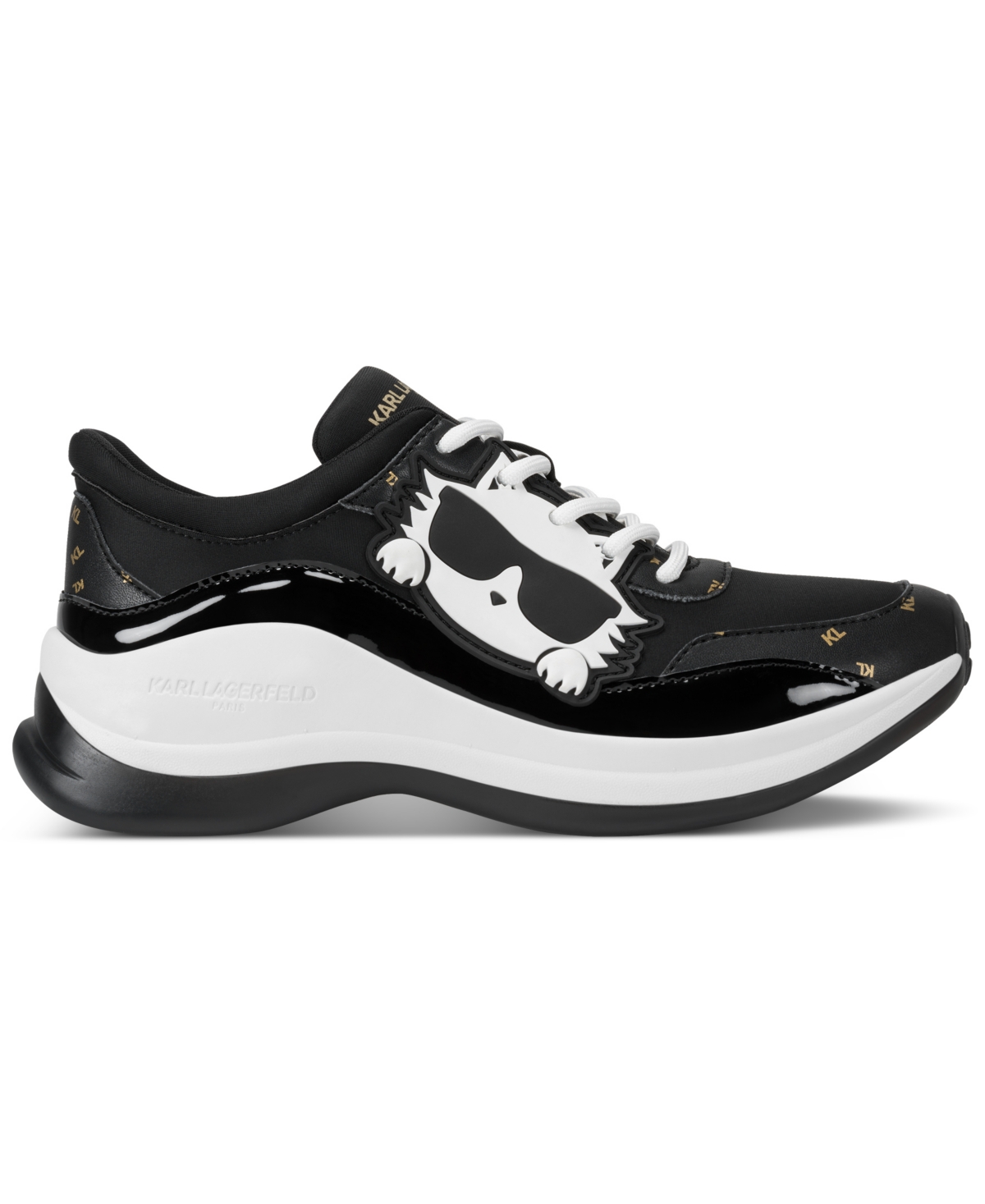 Karl Lagerfeld Paris Women's Coty Lace Up Sneakers