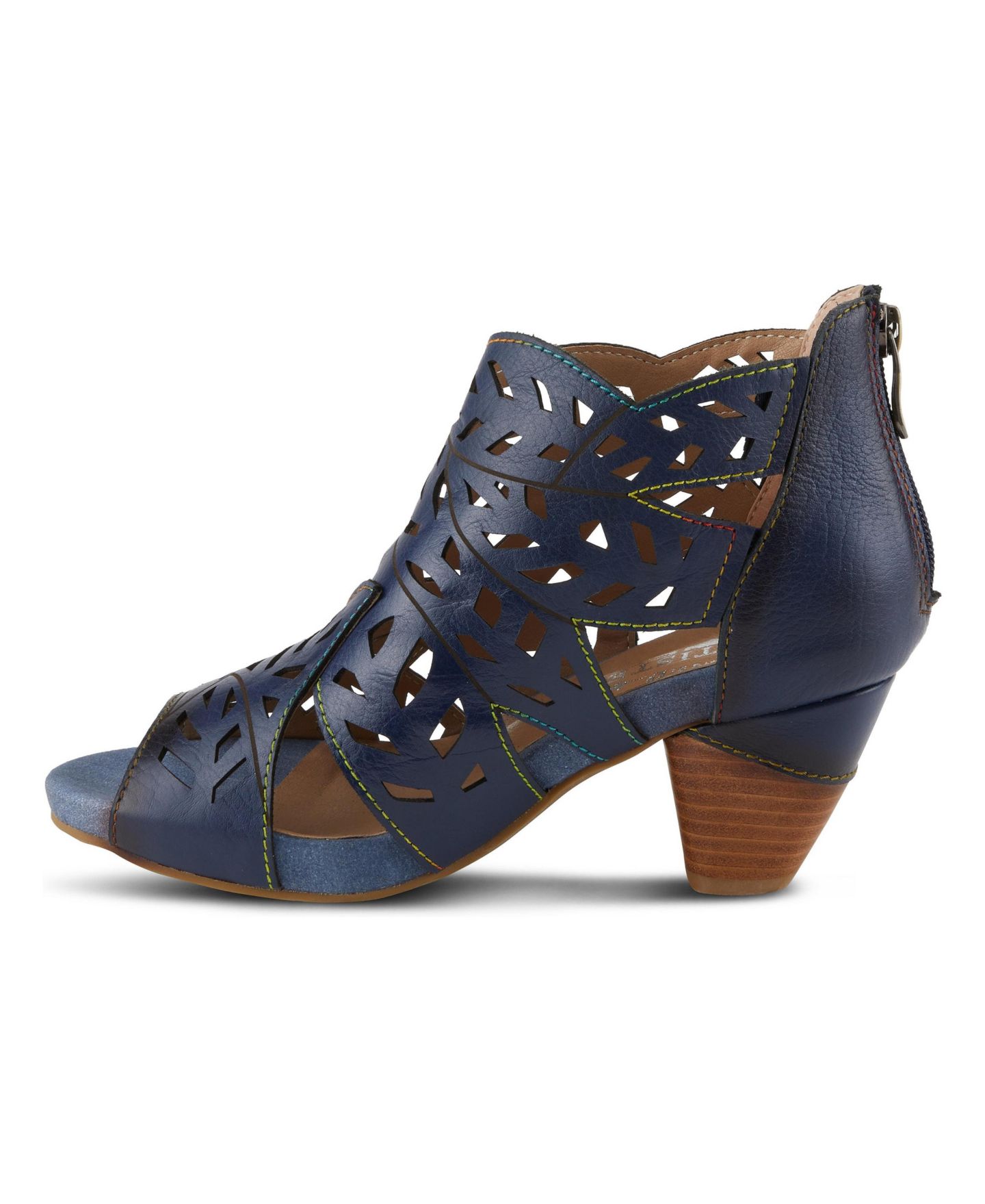Женские сандалии L'Artiste Spring Step Icon Sandals with Cushioned Insole, цвет: Тёмно-синий — фото 5