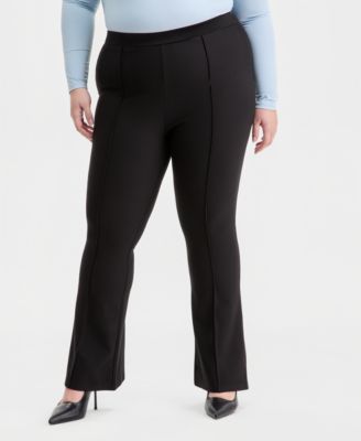 Trendy Plus Size Flare Pants, Macy's Exclusive