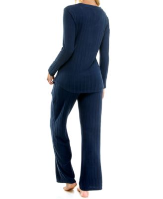 Women's Whisper Soft Wide Ribbed Pajamas