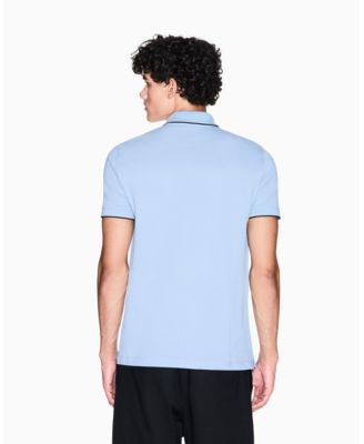 Men's Grosgrain Logo Polo Shirt