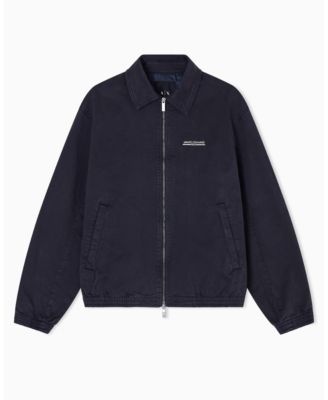 Men's Washed Graphic Coat