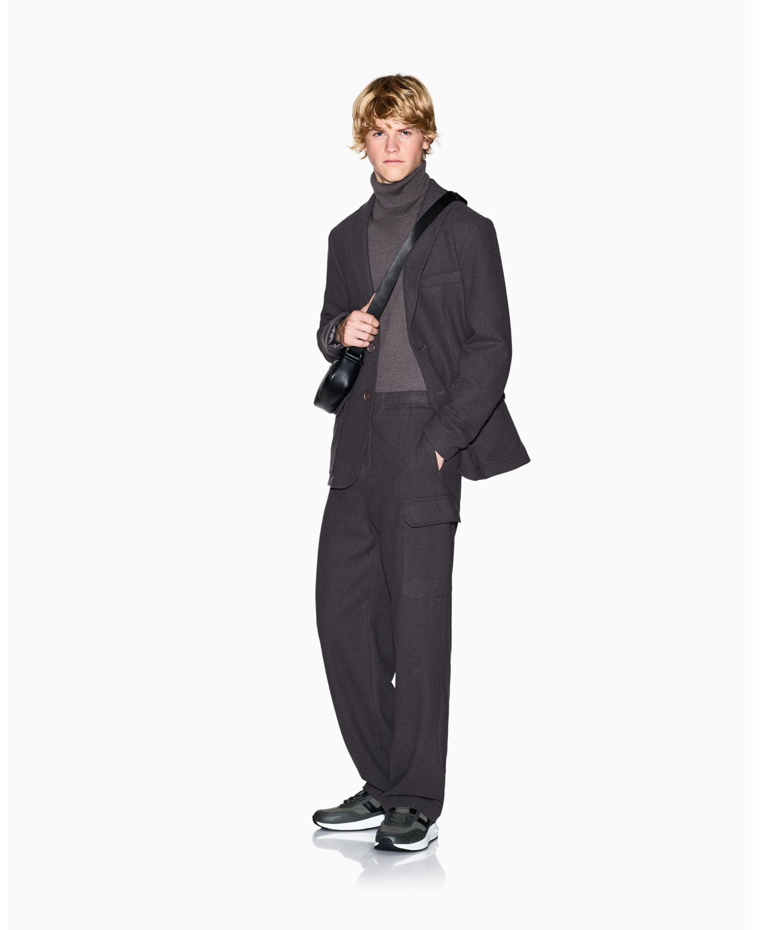 Men's Cozy Lab Wool Turtleneck Sweater
