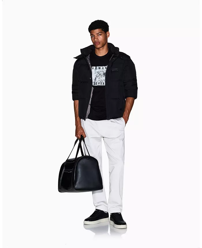 Men's Grid Box Splatter Graphic T-Shirt - thumbnail 8