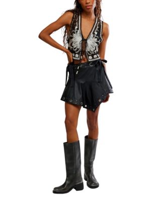 Women's Cassis Wrap Self-Tie Skirt