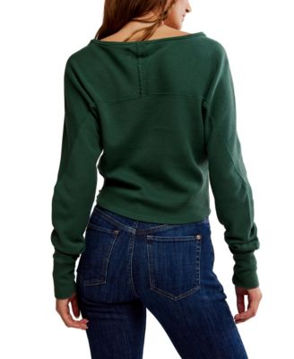 Women's Jess Asymmetric Long Sleeve Top