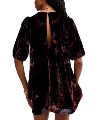 Women's Maye Printed Crewneck Tunic Top