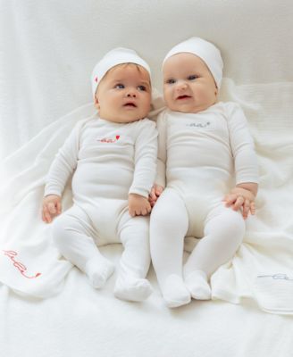 Baby Muslin Patch Cotton Layette Footie