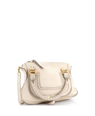 Medium Marcie Satchel Leather