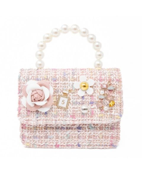 Сумка Puttisu Petite Bloom Handbag для девочек, цвет: Пастельный
