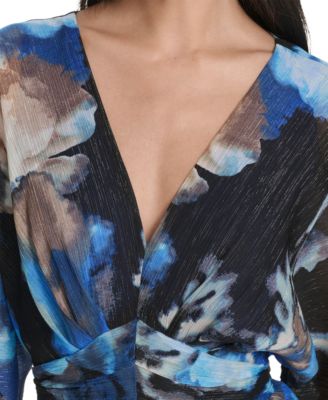 Women's Printed Kimono Dress