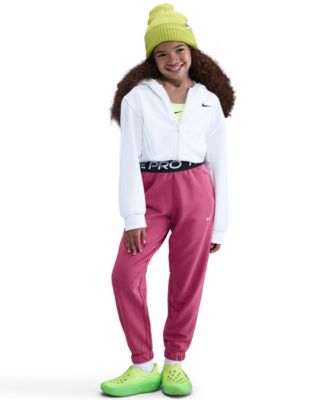 Girls' 7-16 Fleece Dri-FIT Pull-On Joggers