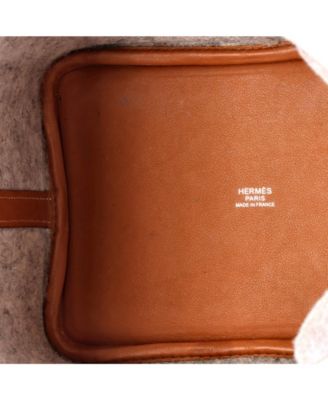 PM Picotin Lock Bag Felt with Leather