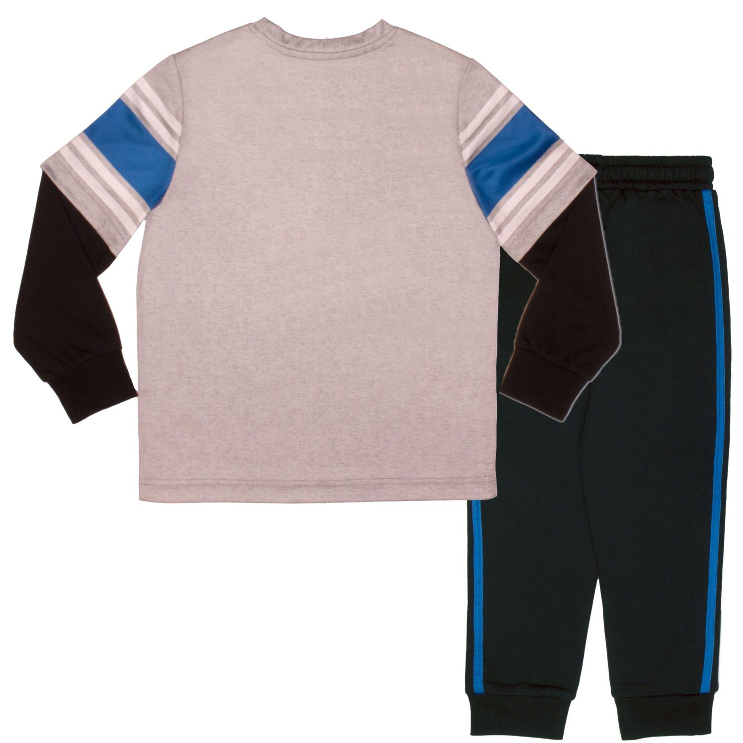 Little Boys 2 Piece Long Sleeve T-Shirt and Jogger Pants Bundle Set