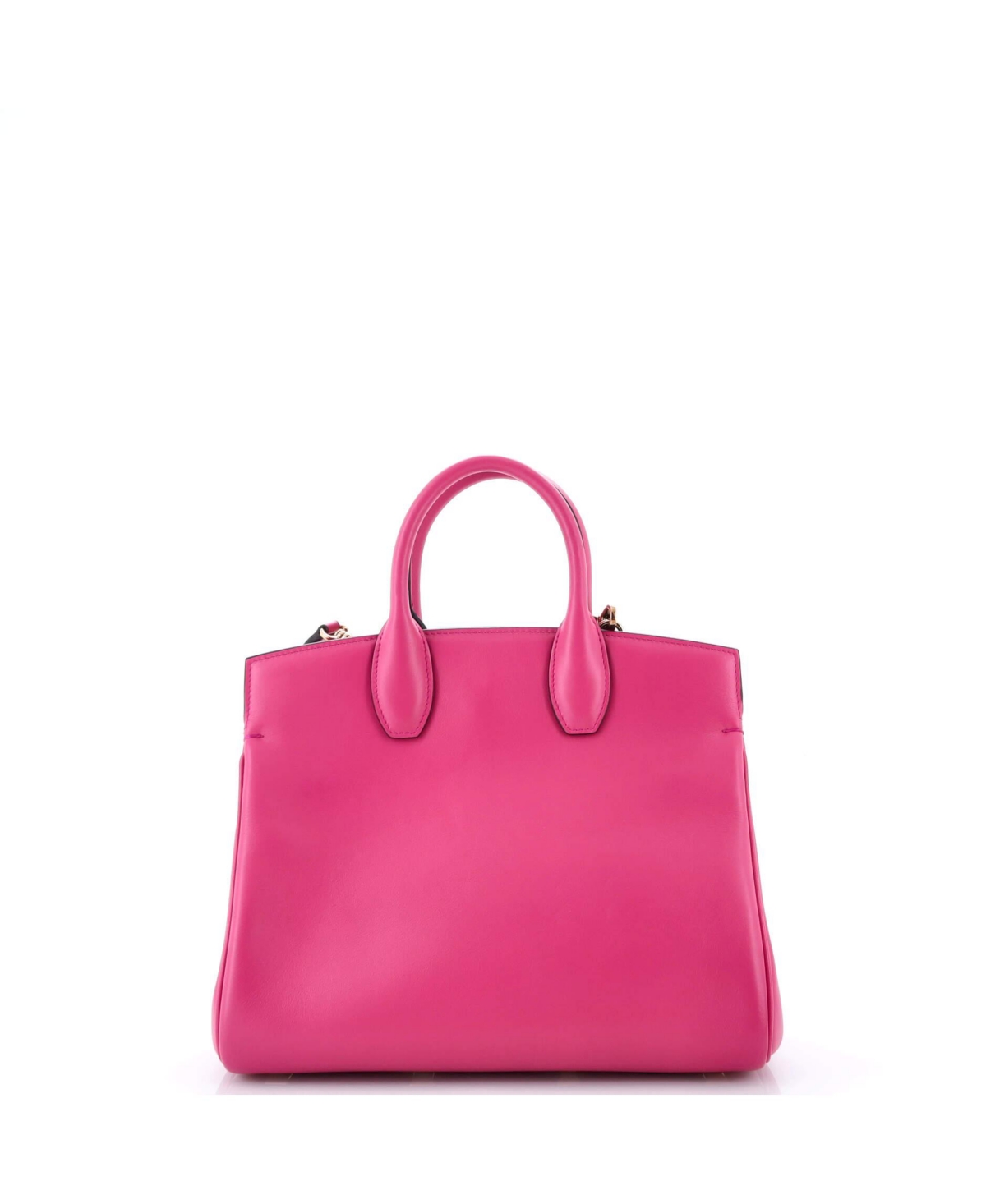 Pre-Owned Salvatore Ferragamo Small Studio Satchel Leather
