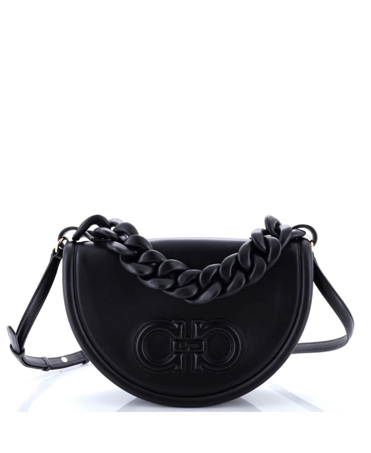 Pre-Owned Salvatore Ferragamo Aura Bag Leather