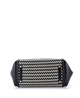 Medium Sofia Satchel Multicolor Woven Leather