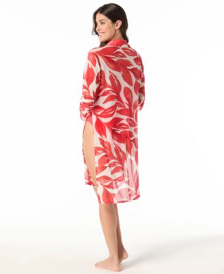 Women's Printed Convertible Shirt