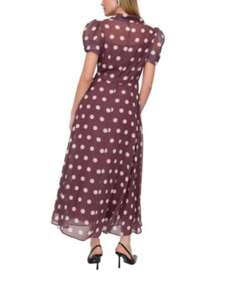 Women's Julia Button Down Print Maxi Dress
