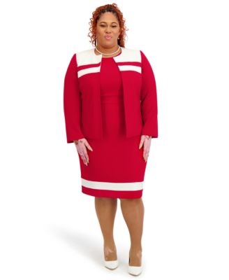 Seam Women's Crewneck Stripe Detail Sheath Dress