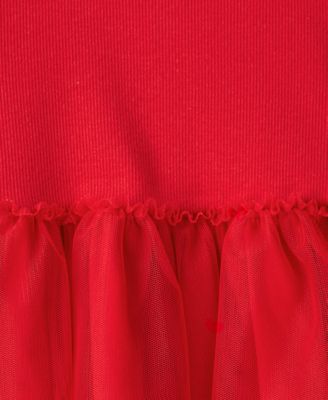 Girls' Toddler 2T-5T Valentine's Day Long-Sleeve T-Shirt and Leggings, 2-Piece Set