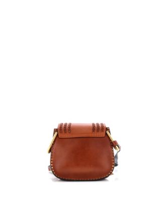 Small Hudson Handbag Whipstitch Leather
