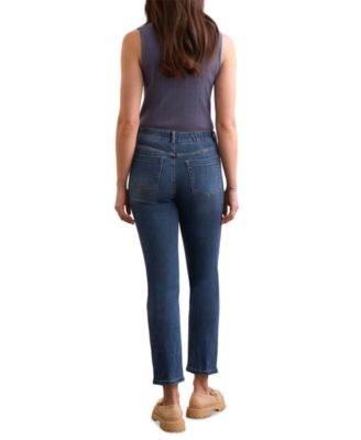 Women's Sophia Curvy Boundless Stretch Denim Pull-On Slim Crop Jeans