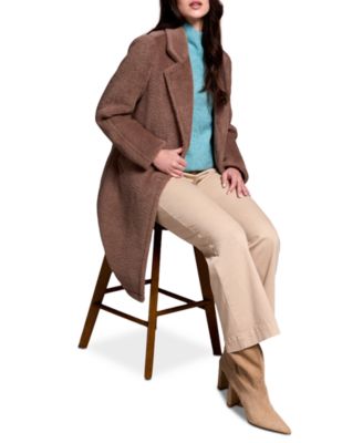 Women's Button Front Coat Jacket