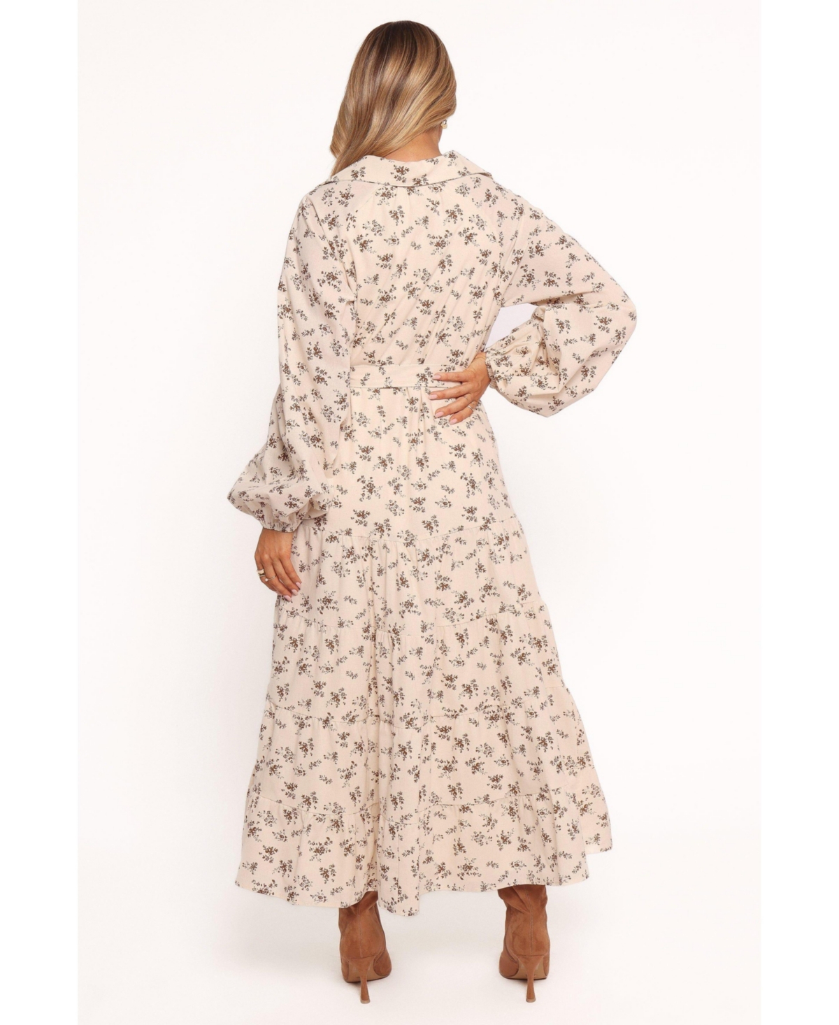 Petal and Pup Women's Lincoln Long Sleeve Maxi Dress