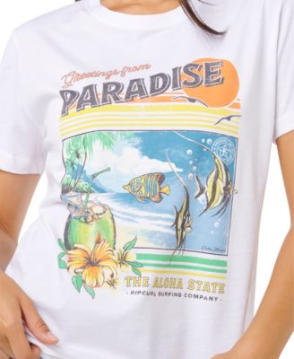 Women's Paradise Printed Short-Sleeve T-Shirt