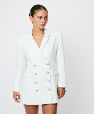 Women's Collared Blazer Dress