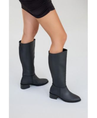 Svetlo Back Zip Knee High Boot (Women