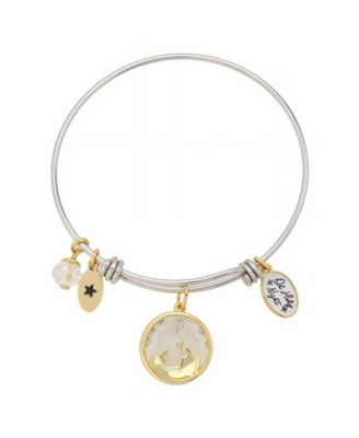 Unwritten - Crystal "Oh Holy Night" Pendant Bangle Bracelet