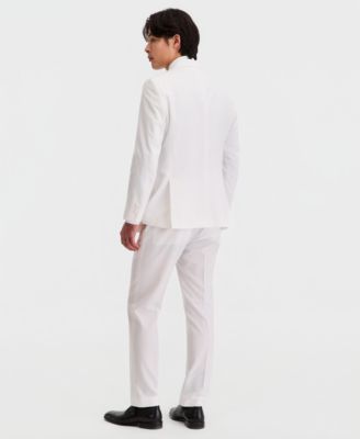 Men's Double-Breasted Slim-Fit Nested Suit