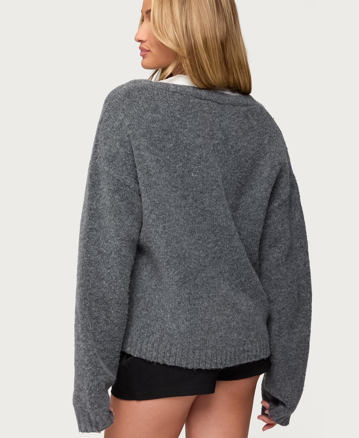 Edikted Women's Shiraz Oversized Knit Cardigan