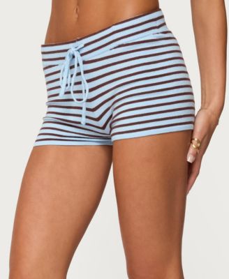 Women's Lillian Striped Knit Shorts