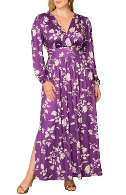 Plus Size Kelsey Long Sleeve Maxi Dress