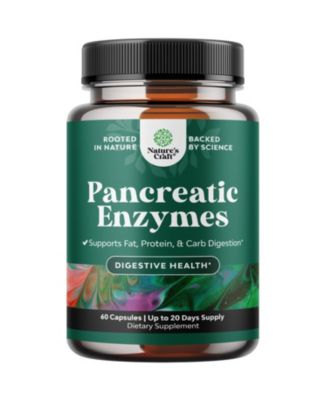 Pancreatic Enzymes Capsules, 60ct