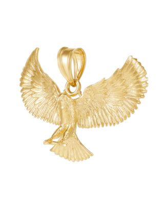 Eagle Pendant in 10k Yellow Gold