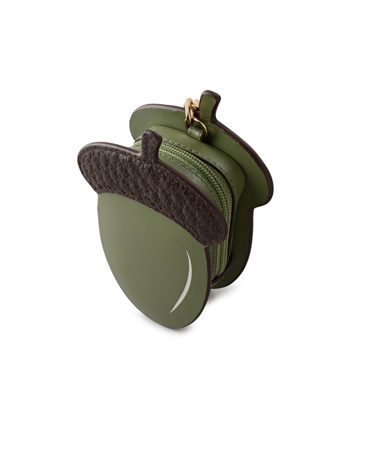 Radley London Acorntopia Zip Top Coin Wallet In Green