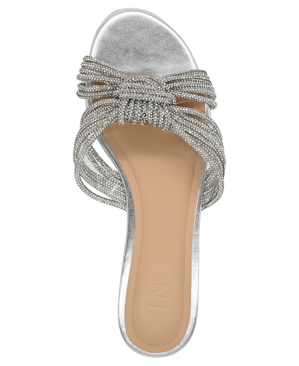 Inc International Concepts Women's Gracelin Slip-on Flat Sandals, Macy's Exclusive In Transparent