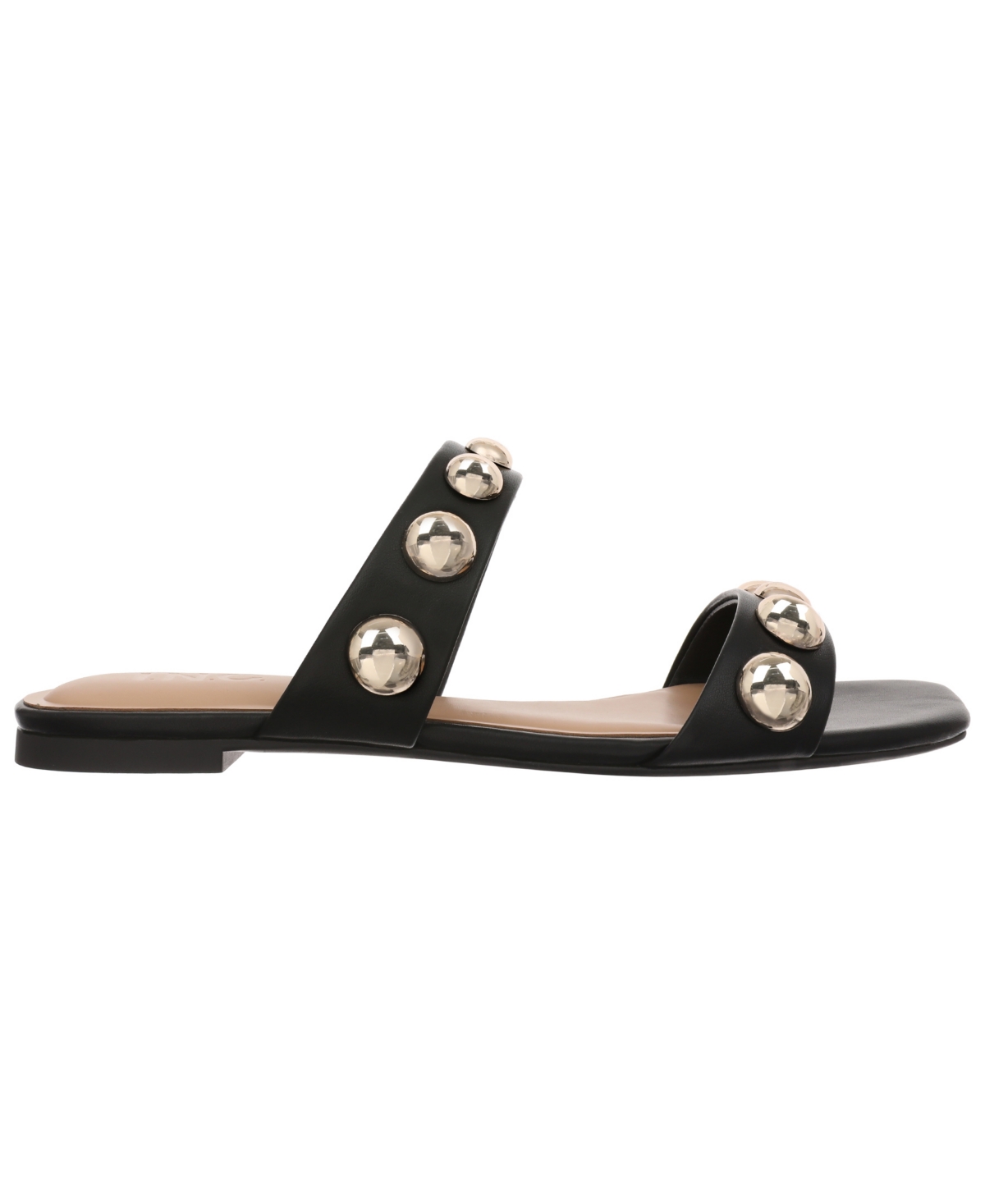 Inc International Concepts Women's Gretelle Slip-on Flat Sandals, Macy's Exclusive In Black