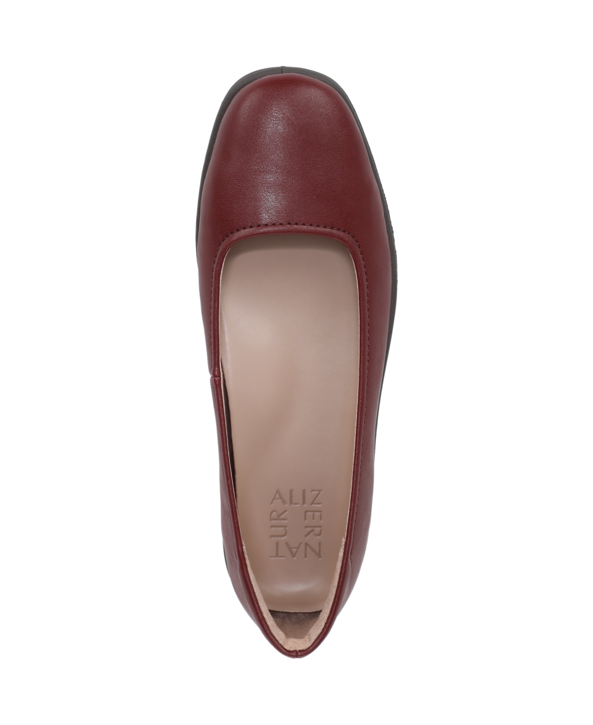 Naturalizer Soft Flex Ballet Flat In Burgundy