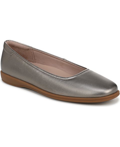 Женские балетки Naturalizer Soft-Flex Ballet Flats, цвет: Серебряный