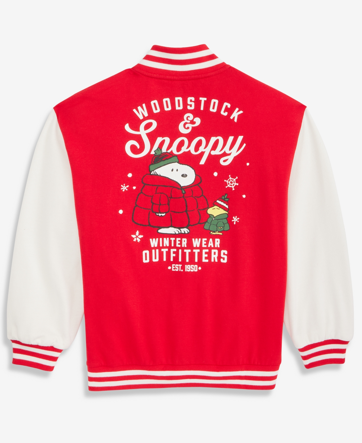 Epic Threads Little & Big Boys Snoopy Varsity Jacket, Macy's Exclusive In Multi