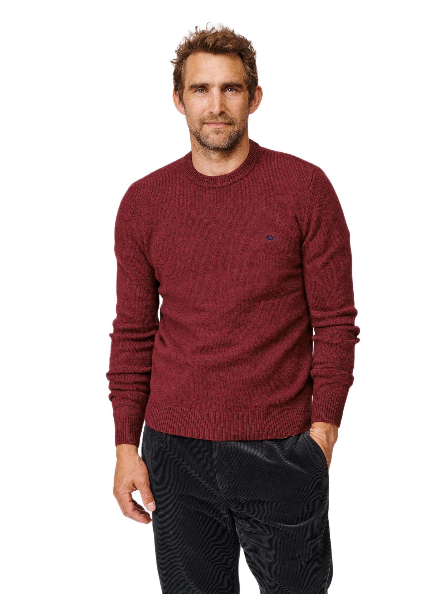 Men's Phillips Lambswool Crew Neck Sweater